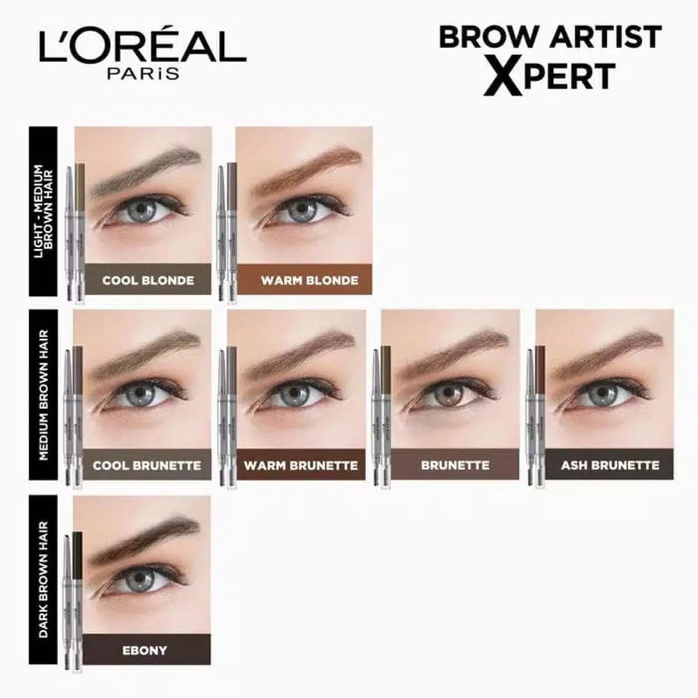 L'oreal Paris Brow Artist Xpert Eyebrow (100% Original)