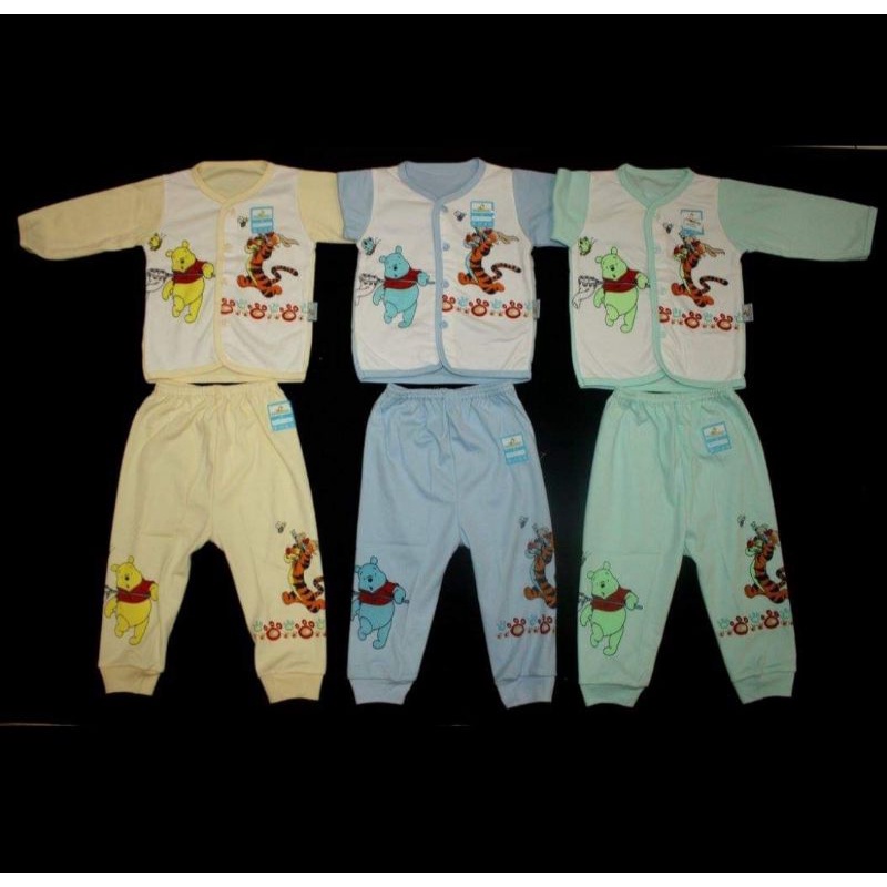 SETELAN PANJANG BABY LITTLE DUCK S 3-6 BULAN