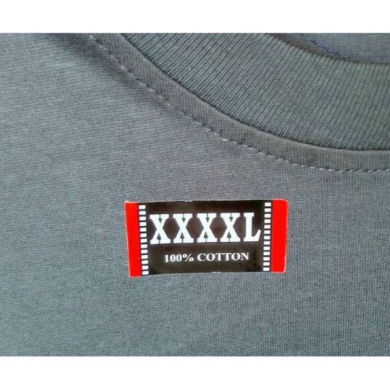 KAOS OBLONG EKSTRA SUPER JUMBO 6L BAHAN KATUN COMBET TEBAL MUAT BB 125 KL