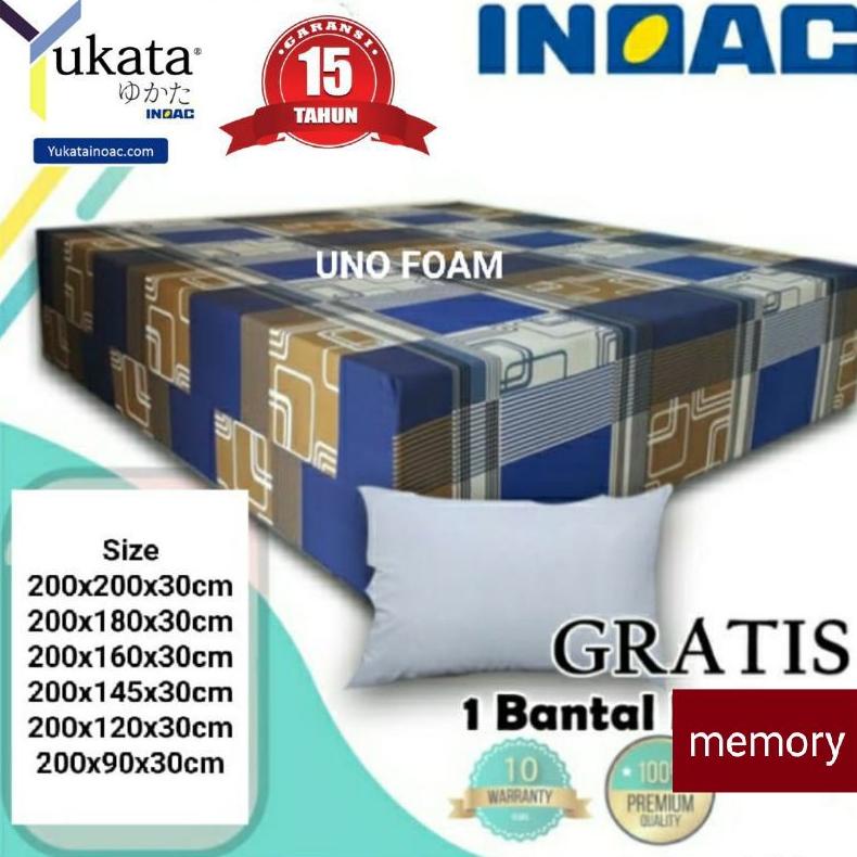 KASUR INOAC YUKATA 200X200X30 MURAH ,, . ,. . ,