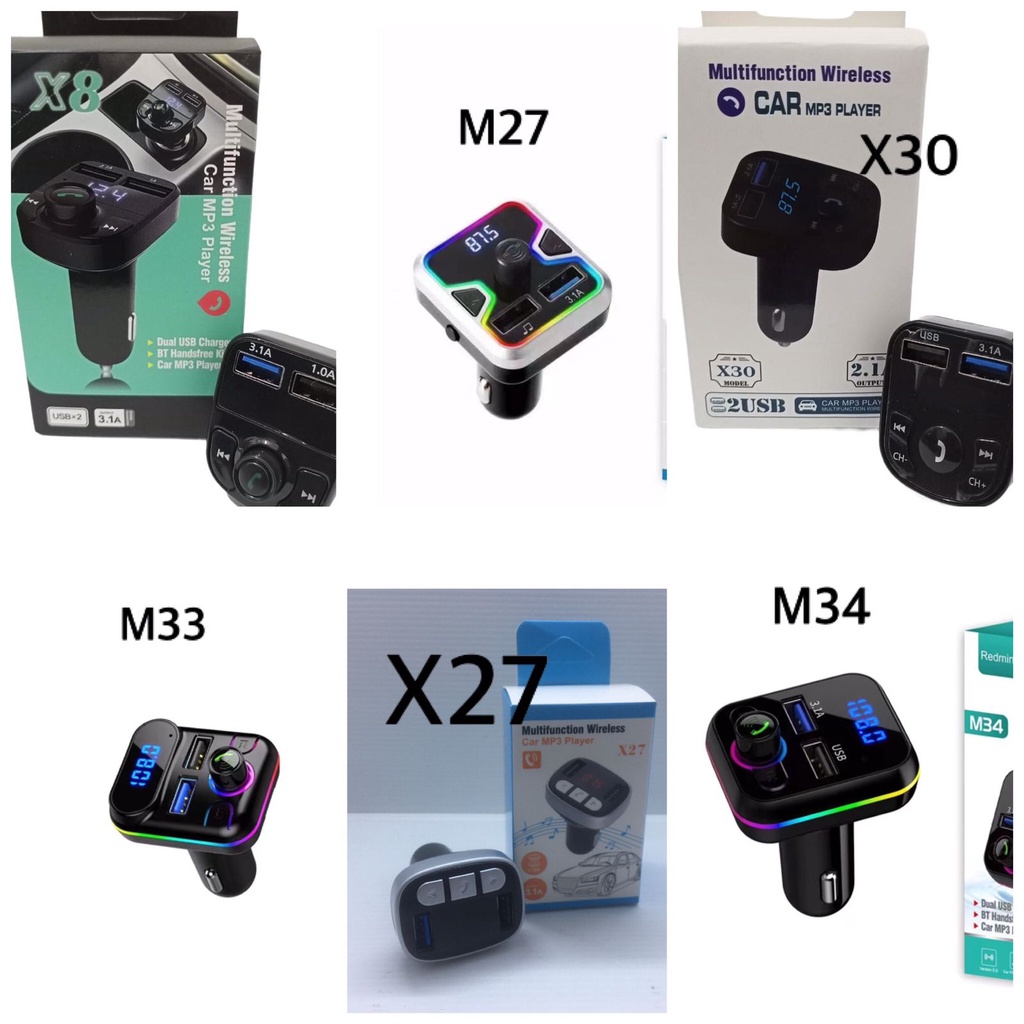 Saver Mobil Wireless CarKit M31 Output 3.1A Bluetooth FM Car Charger / Car MP3 Player X8 / M40 / SAVER MOBIL MP3 G38 / M33 / M34 / M27