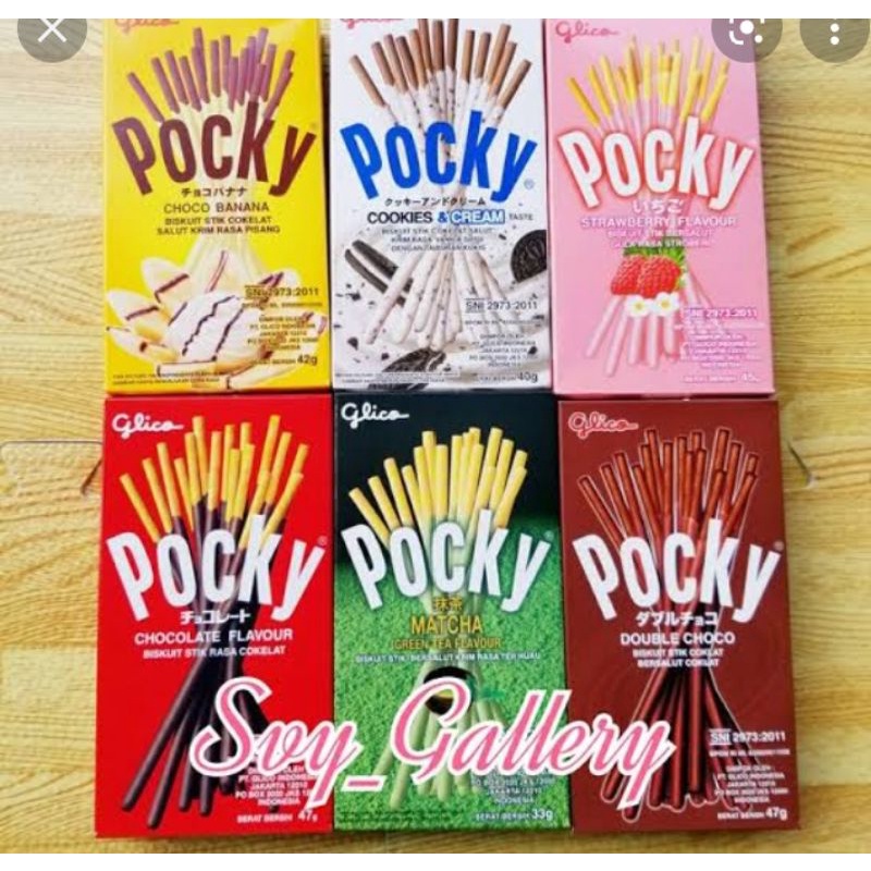 

Biscuit Glico Pocky 47g all varian Rasa