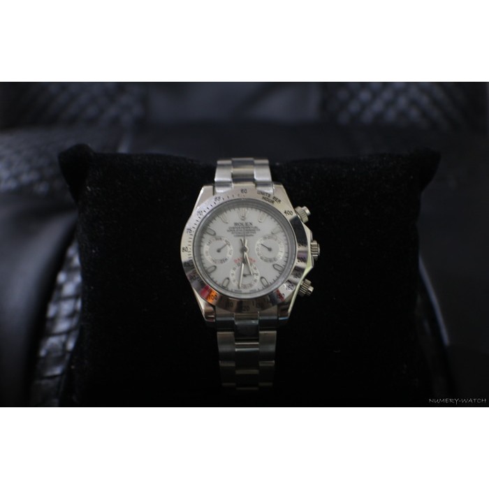 Jam Tangan Rolex Daytona White Automatic