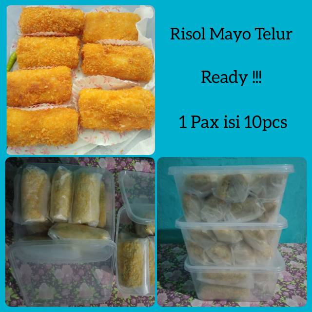

Risol Mayo Telur FROZEN