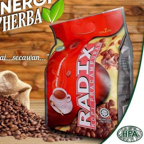 

TERBARU ♔ ..!! Kopi Radix Jumbo HPA (Radix Malaysia isi 32 Sachet) Original''