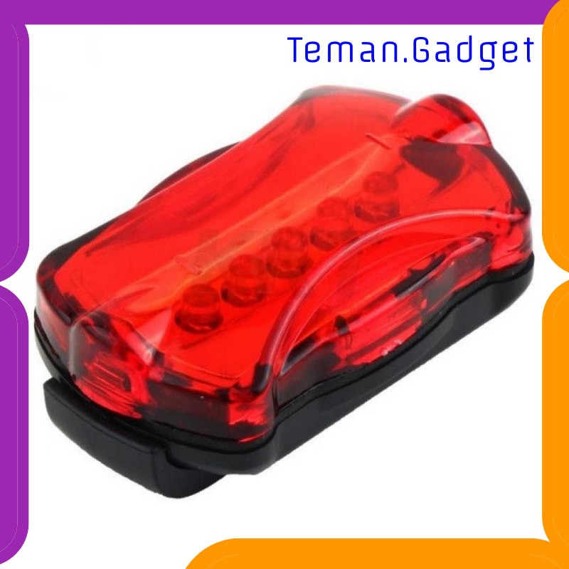 TG-IB403 POWERBEAM LAMPU DEPAN SEPEDA 5 LED &amp; LAMPU BELAKANG - HB-618