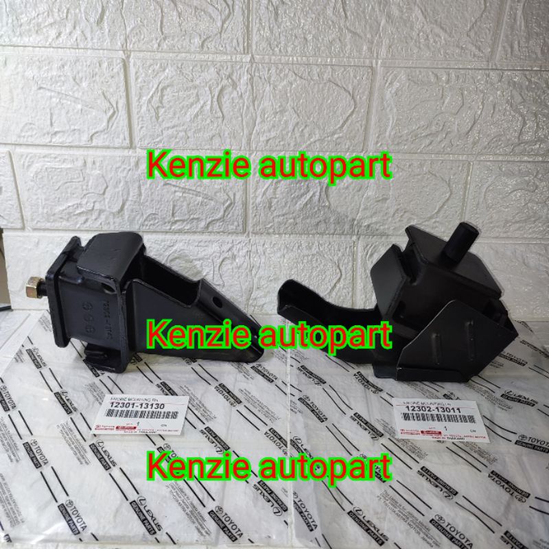 ENGINE MOUNTING DUDUKAN MESIN KIJANG SUPER KF40 KF50 5K HARGA 1 SET KIRI KANAN