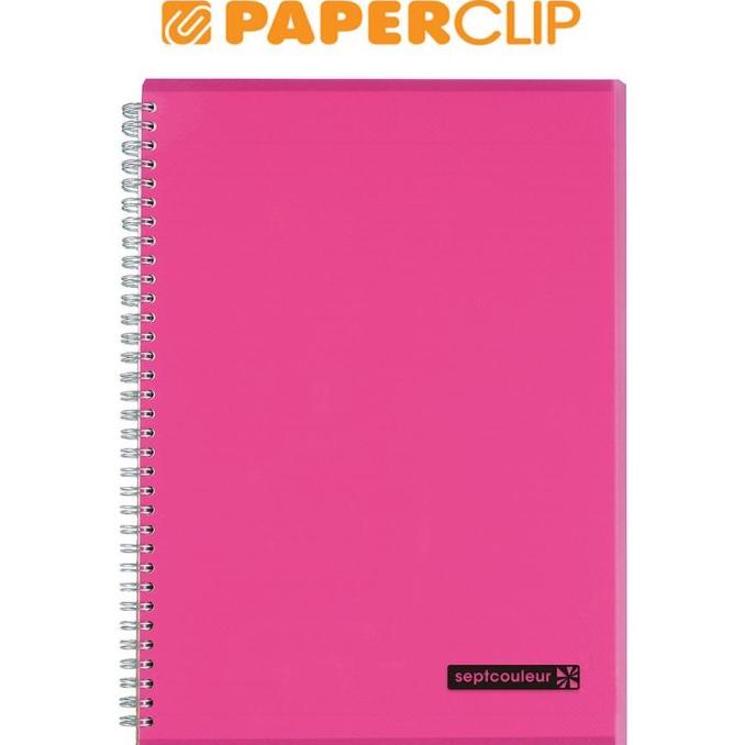 

NOTEBOOK A4 MARUMAN SEPTCOULEUR N570A/B-08 SPIRAL PINK