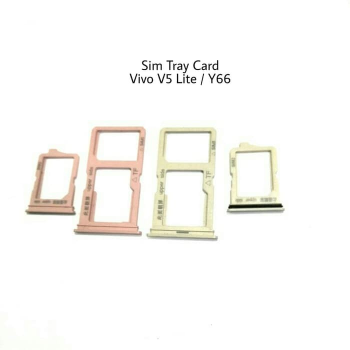 Sim Tray VIVO Y65/Y66/V5 LITE Sim Lock Tempat Kartu ORIGINAL