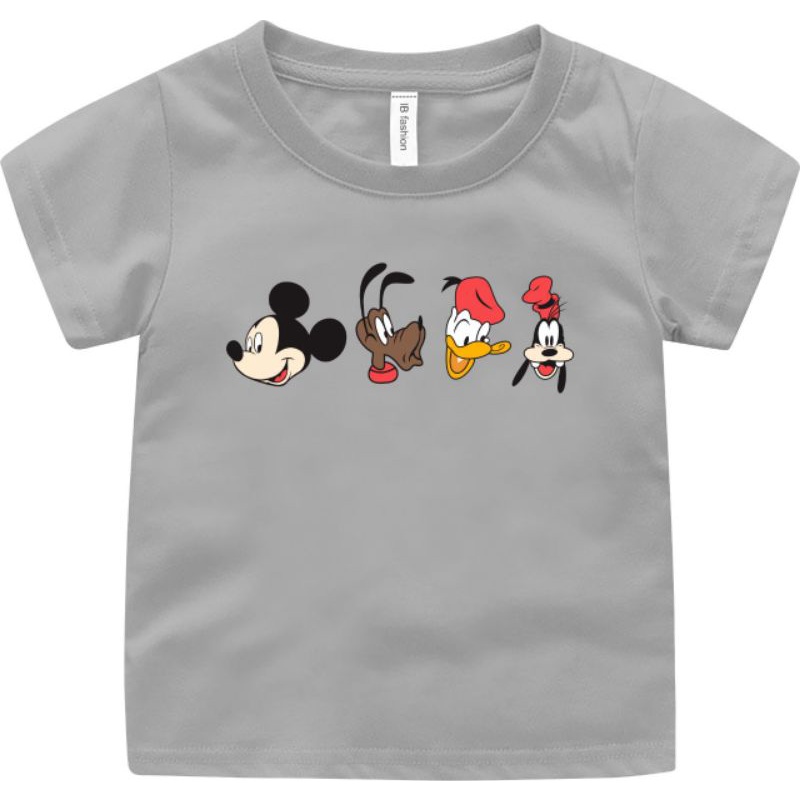 Kaos Anak Mickie Kartoon Anak Laki Laki &amp; perempuan Kaos Oblong Anak T Shirt Anak Terbaru