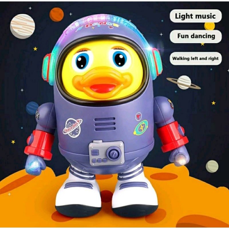 Dancing Duck Mainan Space Duck Dance Bebek Joget