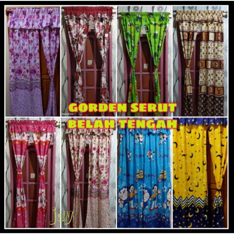 Gorden Hordeng Serut Belah Tengah