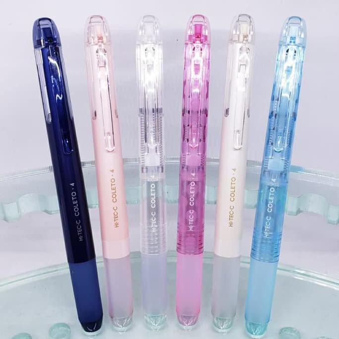 

GRATIS ONGKIR PILOT COLETO HI-TEC-C BARREL 4 - Merah Muda DR347