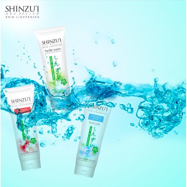 Shinzui Skin Lightening Facial Wash 80ml | Acne Skin