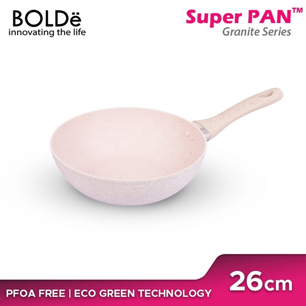 Bolde Fry Pan Panci Penggorengan 26cm Berlapis Ceramic Anti Lengket