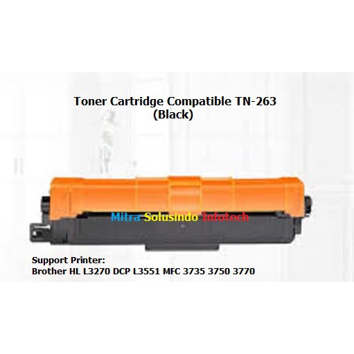 Toner Cartridge Compatible TN-263-BR HL L3270 DCP L3551 MFC 3735