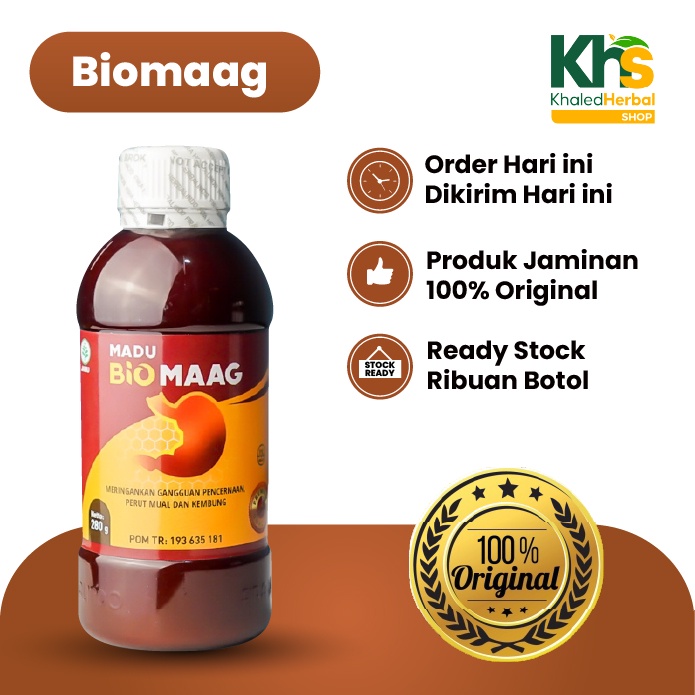 

Herbal Lambung Madu Biomaag Obat Asam Lambung Maag Gerd Gastritis