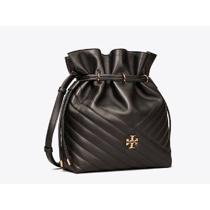 tory burch tb kira bucket black