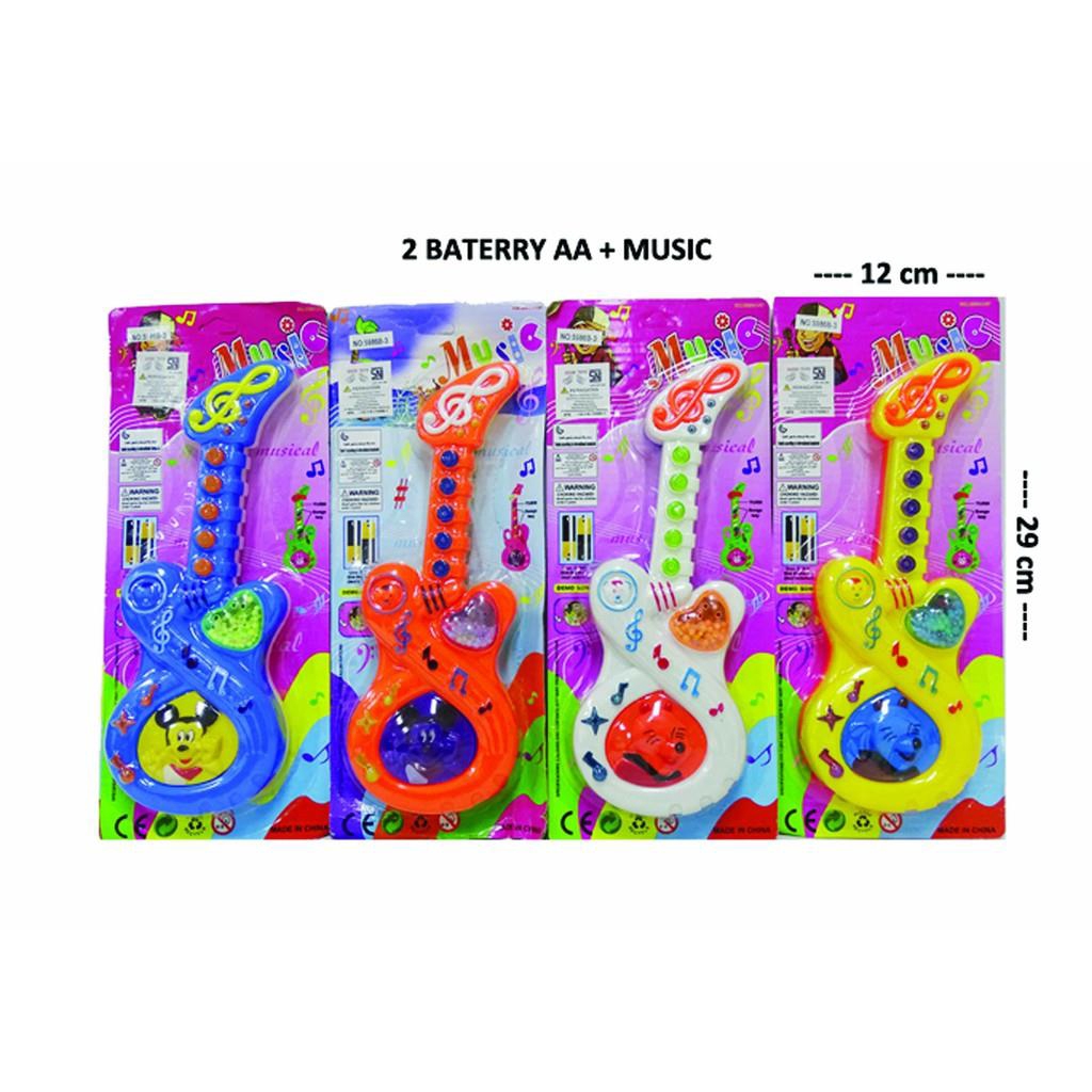 Sekawan Toys Mainan Edukasi Anak Gitar Character Lucu Set ( SKW.5986 )