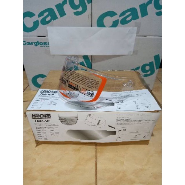 Kaca helm datar Flat Visor Flat NHK RX9 GM RacePro Smoke dan bening iridium silver blue