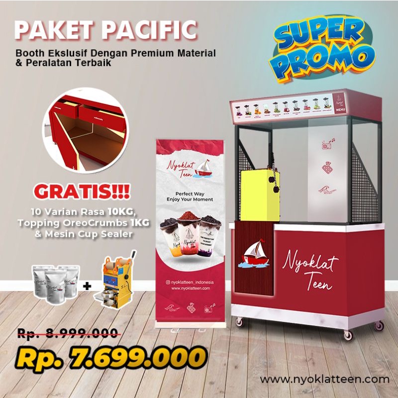 

Paket Pacific Nyoklatteen Super Promo