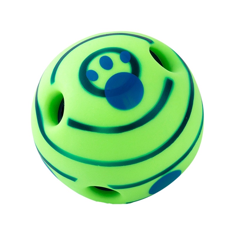 Whoopi interactive dog giggles ball