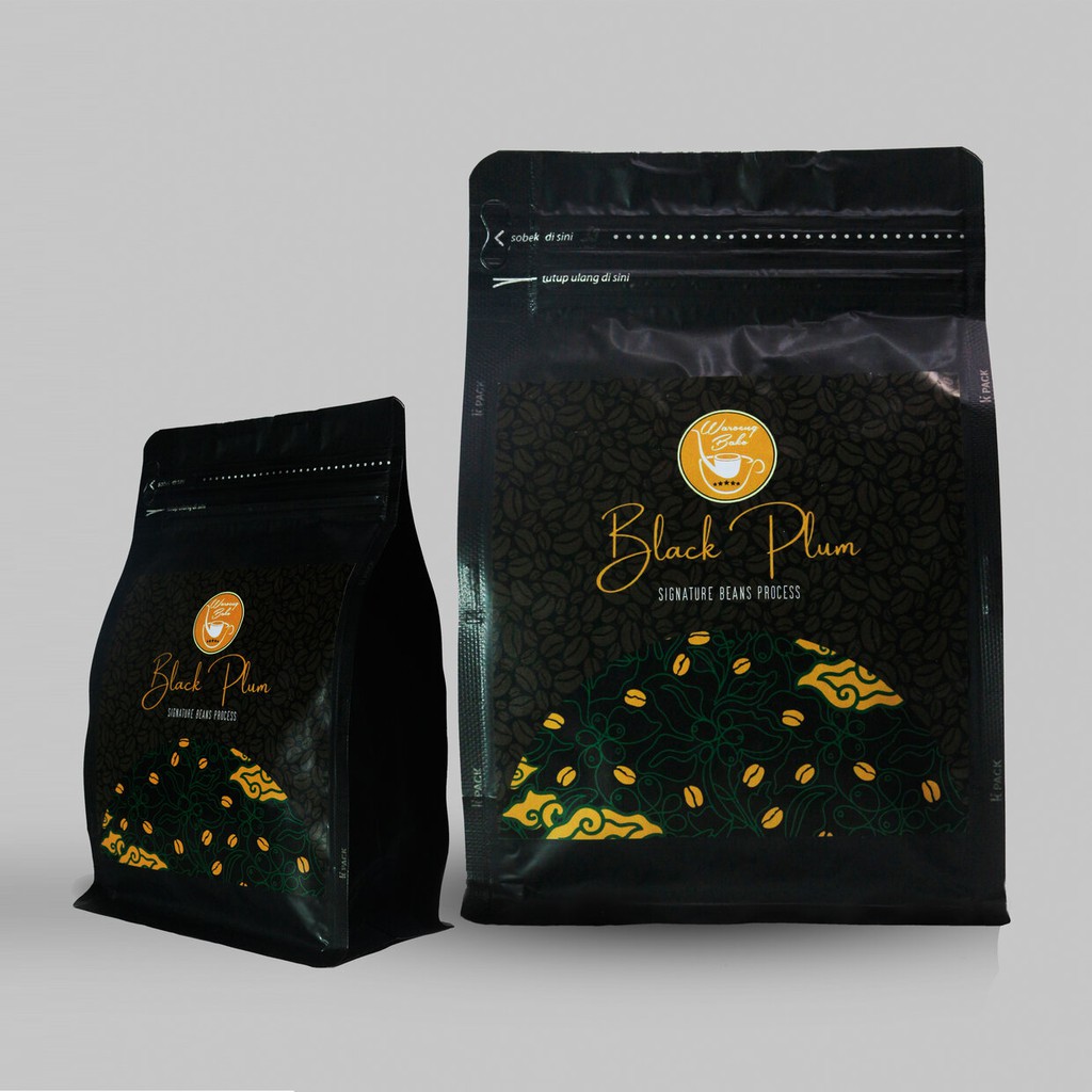 

Biji Kopi Arabika Black Plum 500 gram - Biji/Bubuk