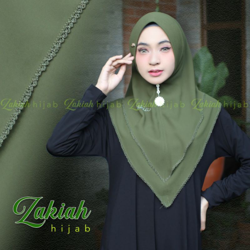 (((ORIGINAL ZAKIAH))) Khimar Ceruty PICOTY ZAKIAH