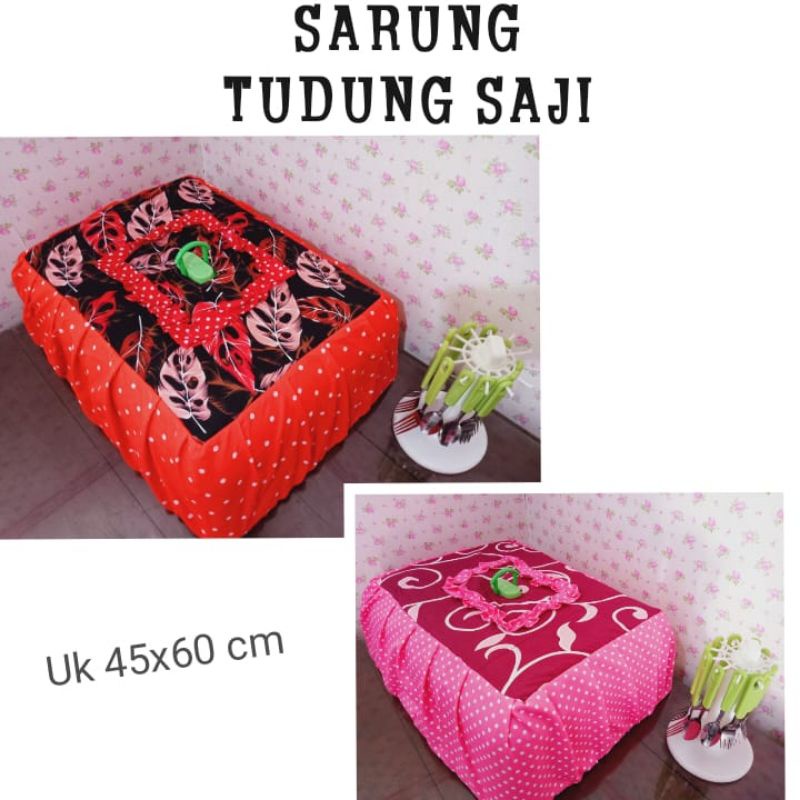 SARUNG PENUTUP MAKANAN | COVER TUDUNG SAJI MAKANAN ANEKA MOTIF