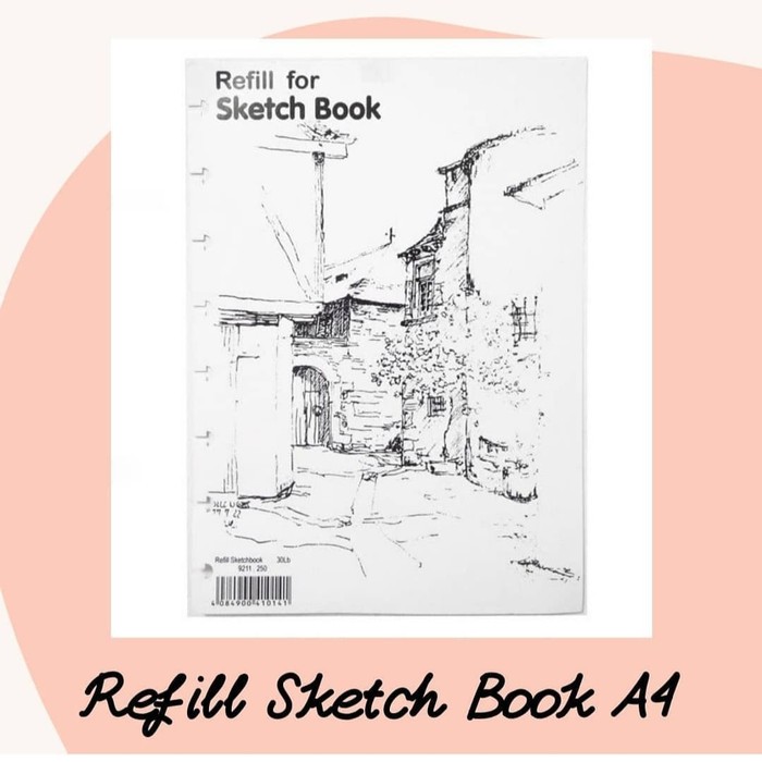 

SKETCH BOOK/LYRA REFILL SKETCH BOOK A4 30 SHEET 9211.260