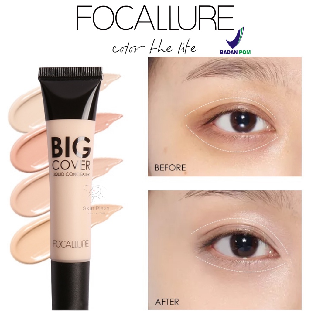 FOCALLURE Big Cover Liquid Concealer FA-31 FA31 FA 31 BPOM