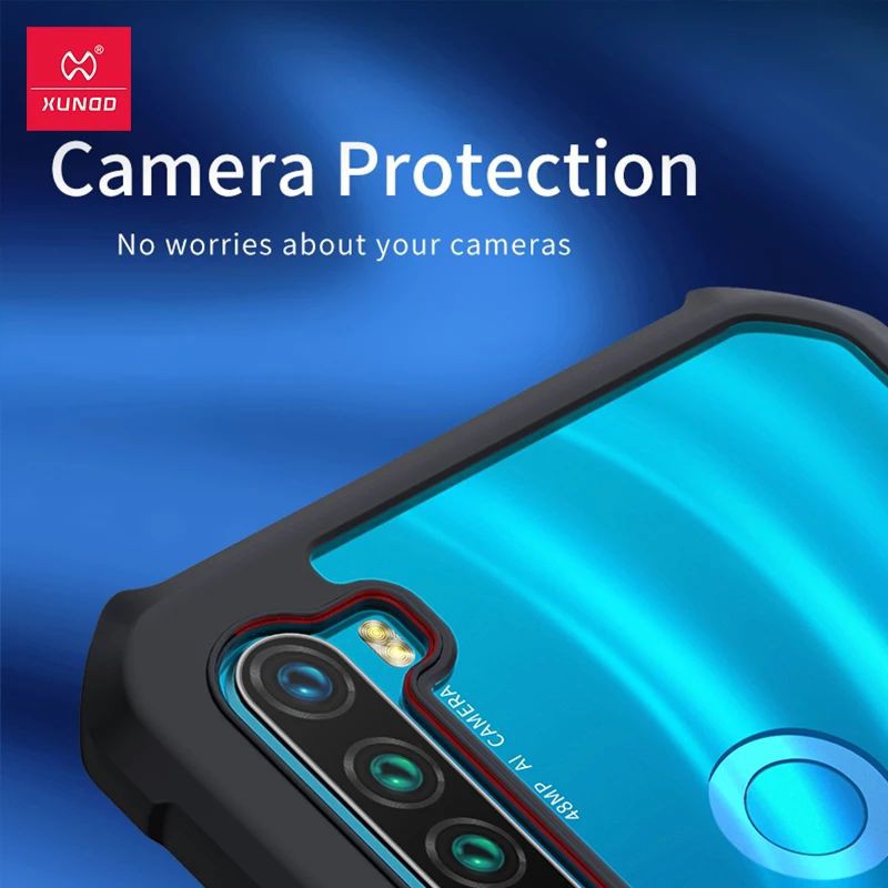 Softcase Case Armor Bumper Xiaomi Redmi Note 8 - Silikon Casing Anti Crack shock Redmi Note8 Silikon