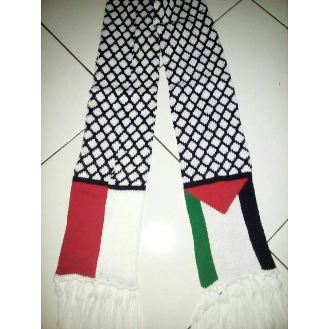 Syal Rajut Palestina | Hangat Tebal Nyaman