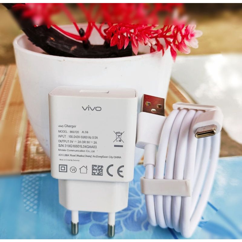 [Nex Series 5G] Charger vivo Type C Fast Charging Vivo S1 pro/V17/ V17 pro/V19/Y21S/Y30/Y50/ Y51