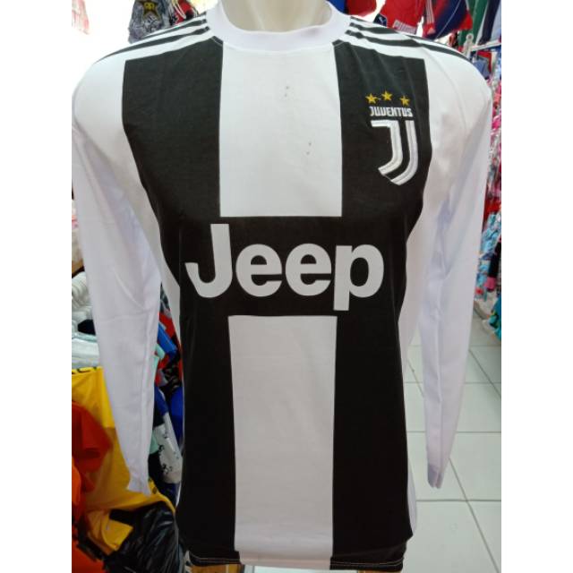 Jersey lengan panjang juventus home