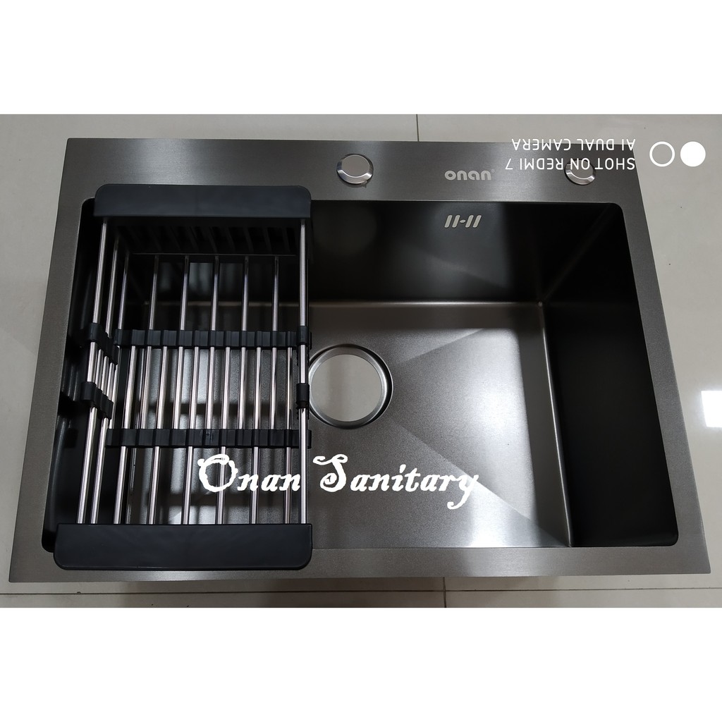 Kitchen Sink 6045 ONAN Black Minimalis
