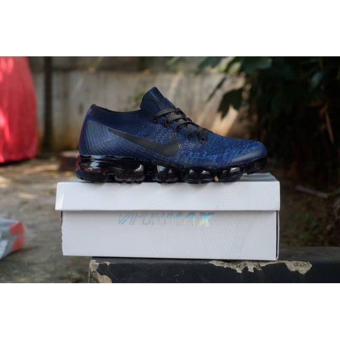 Promo Sale Nike Vapormax Navy Blue Premium Original Sepatu Pria