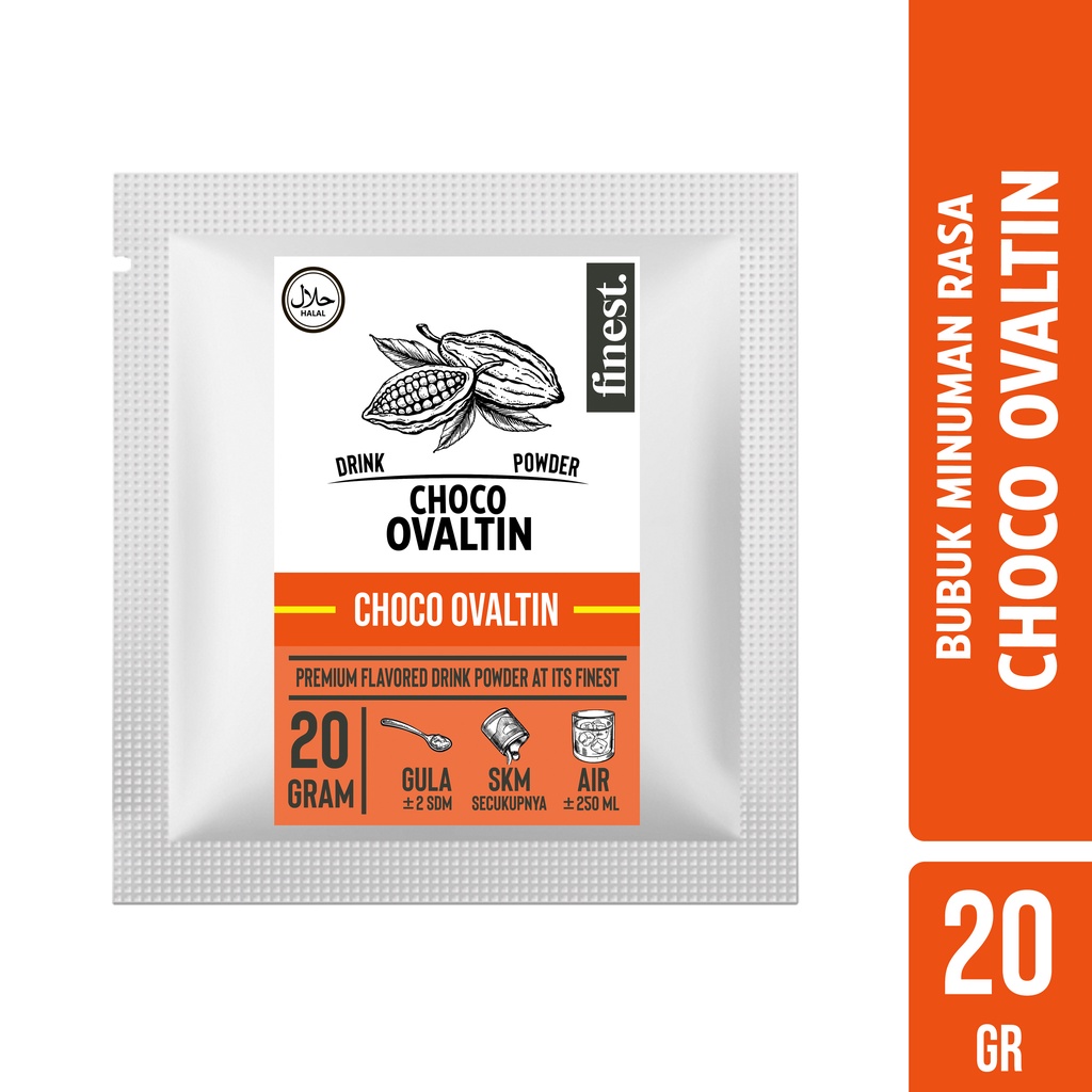 

Bubuk Minuman Rasa Choco Ovaltin Drink Powder Kemasan Sachet 20 Gram