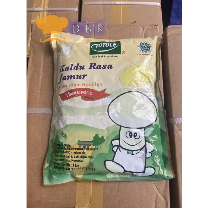 

Totole 1kg Kaldu Jamur mushroom vegan halal