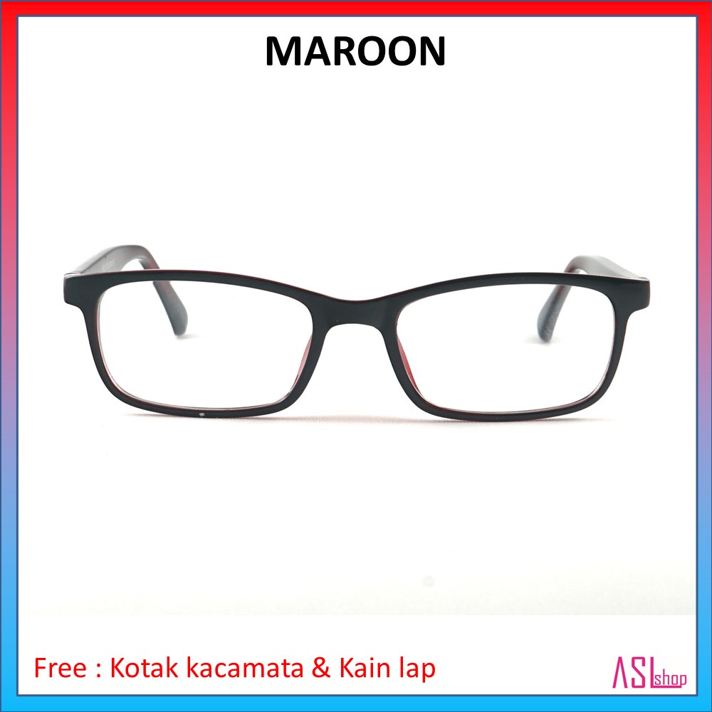 FRAME DAN KACAMATA MINUS (ID B050) REMAJA DAN ANAK2