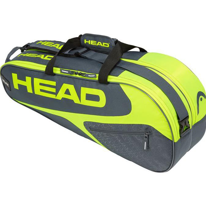 Tas Tenis / Badminton Head Elite 6R Combi Ready Stock