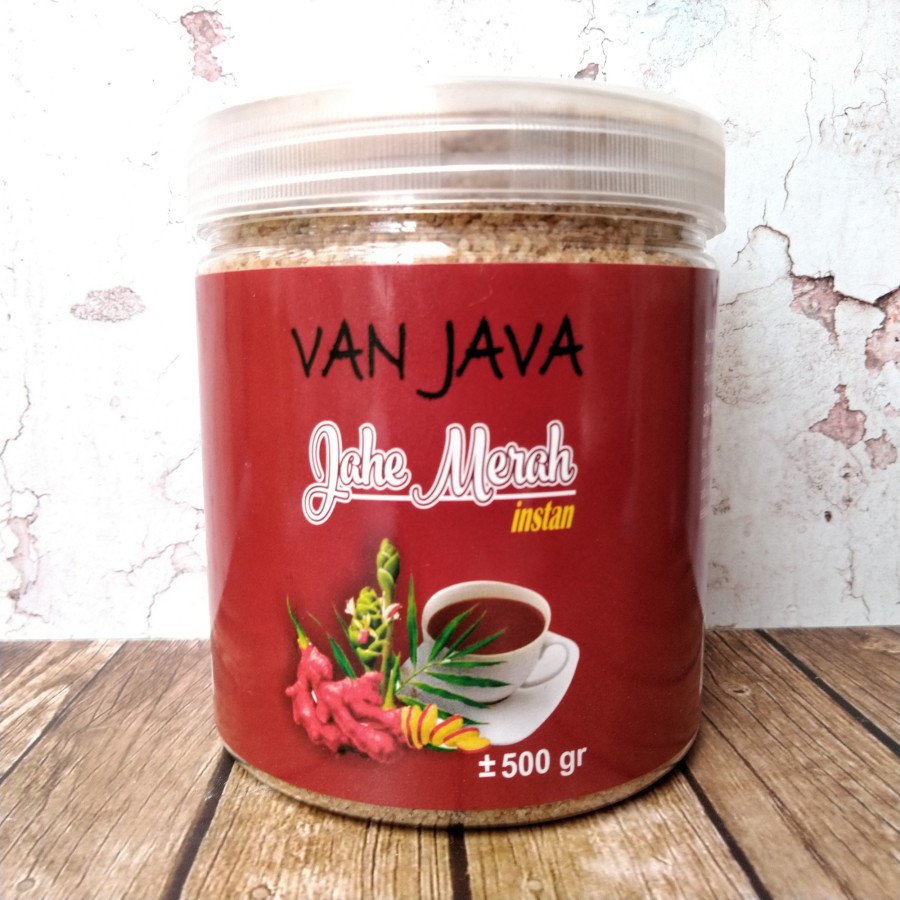 

Jahe Merah Bubuk Instan VAN JAVA 500 Gram