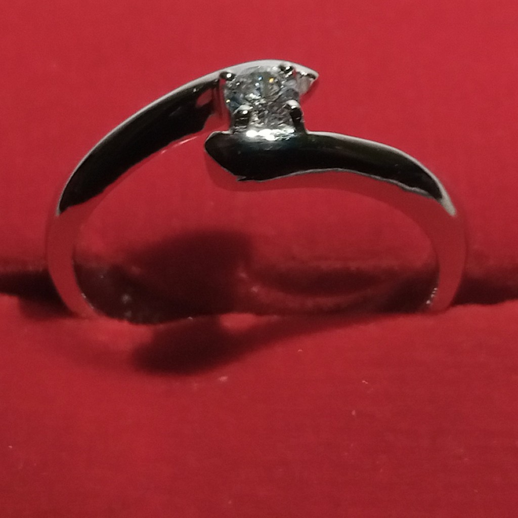 Garansi Silver Asli Bisa Pesan Model Cincin Tunangan Perak Nikah Kawin Gratis Ukir Tulis Nama Id138