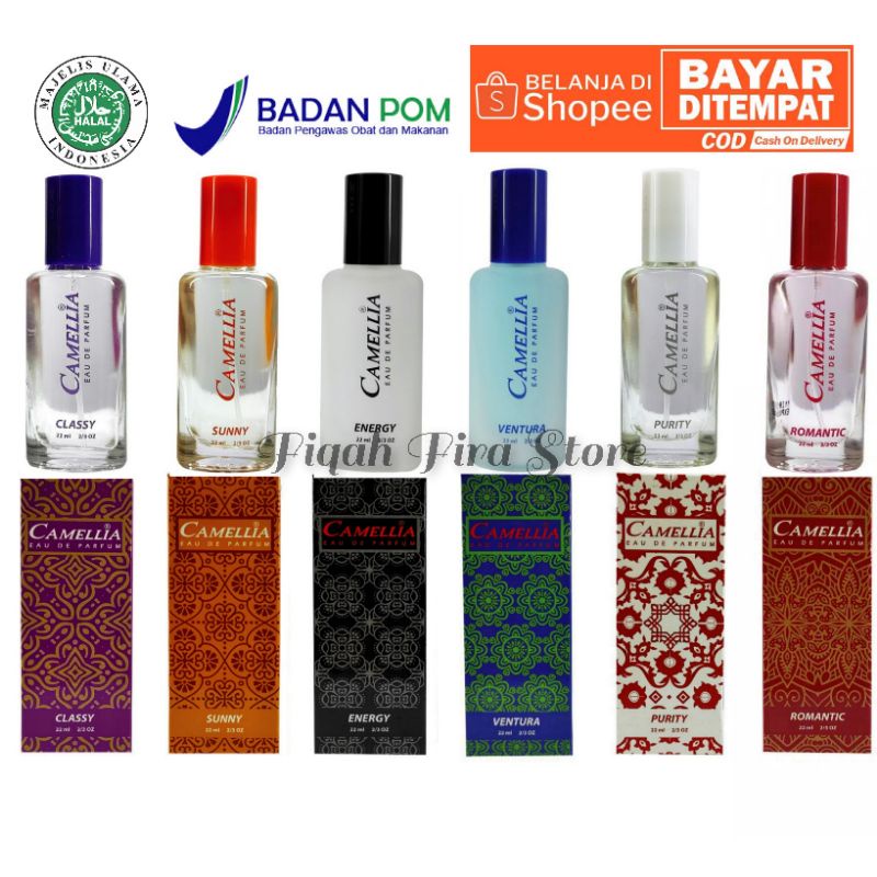 Camellia Camelia Parfum Parfume Eau De Parfum EDP (22ml)