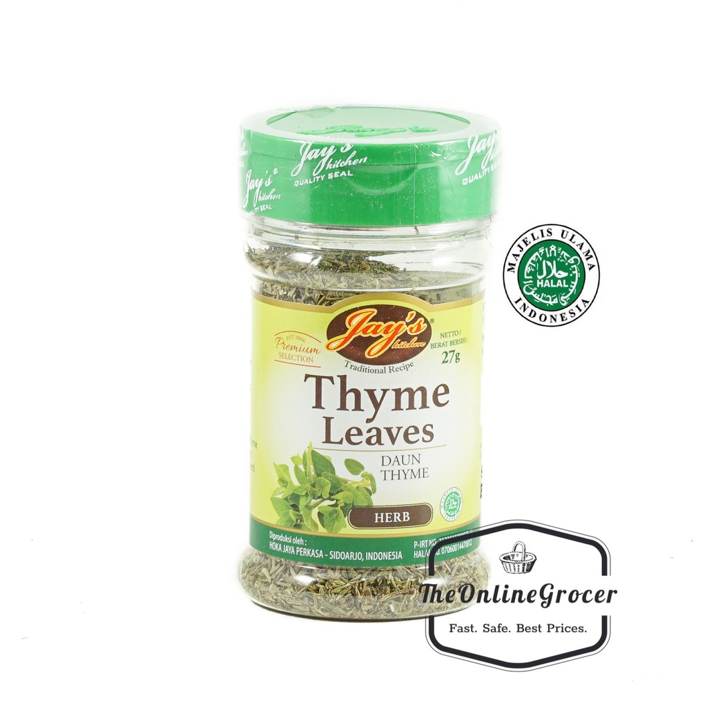 Jay’s Thyme Leaves – Daun Thyme – Daun Timi 27gr