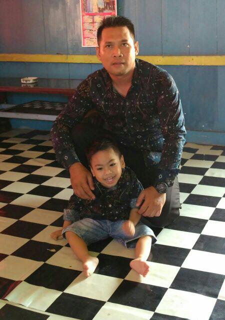 Batik Couple Ayah Anak Best Seller Limited Stock