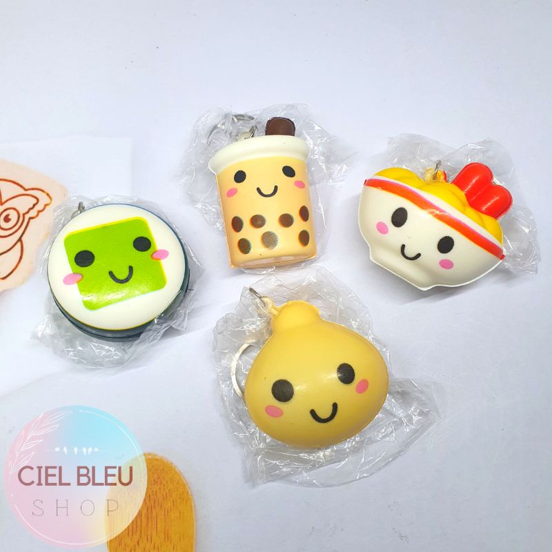 Gantungan Squishy Karakter / Ganci Skuisi Aneka Model Lucu Animal IMPOR