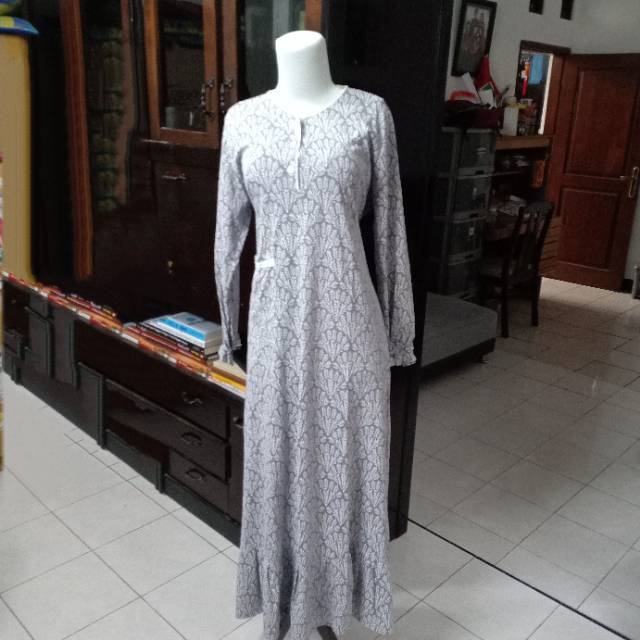 Preloved Gamis Rumah SQUADA DASTER MAMA - BigSize Busui Bumil