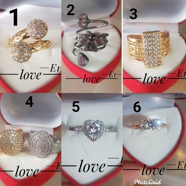 Xuping cincin 1401f