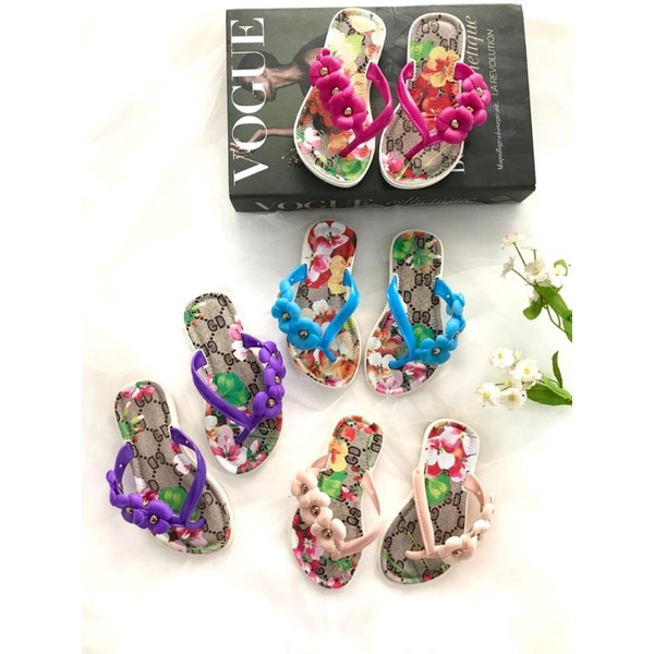 OBRAL Sandal Japit Bunga Anak mokaya